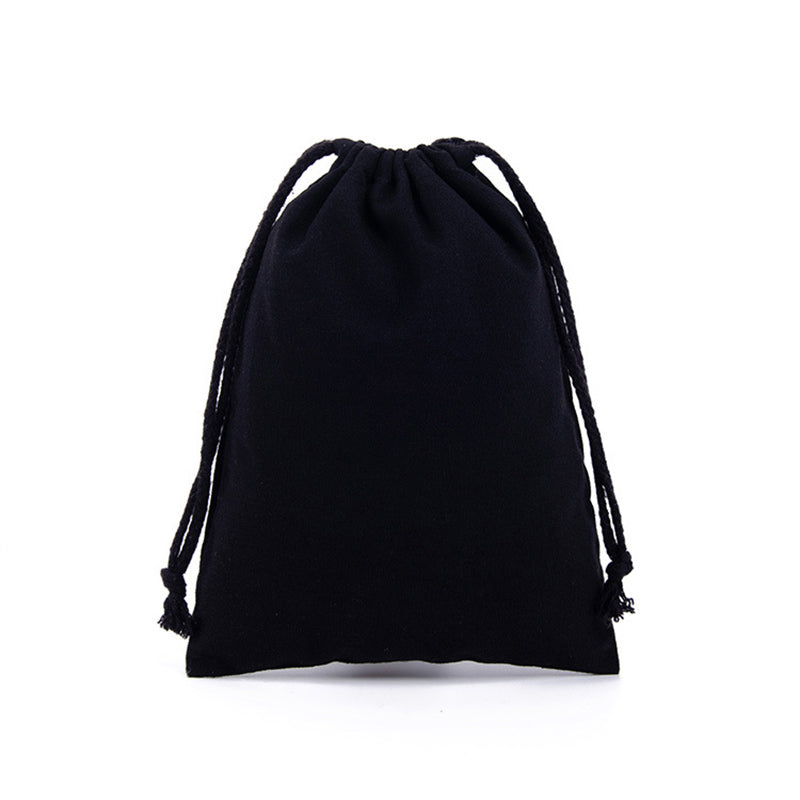 50Pack Cotton Canvas Gift Drawstring Bags Storage Pouch Sack with String