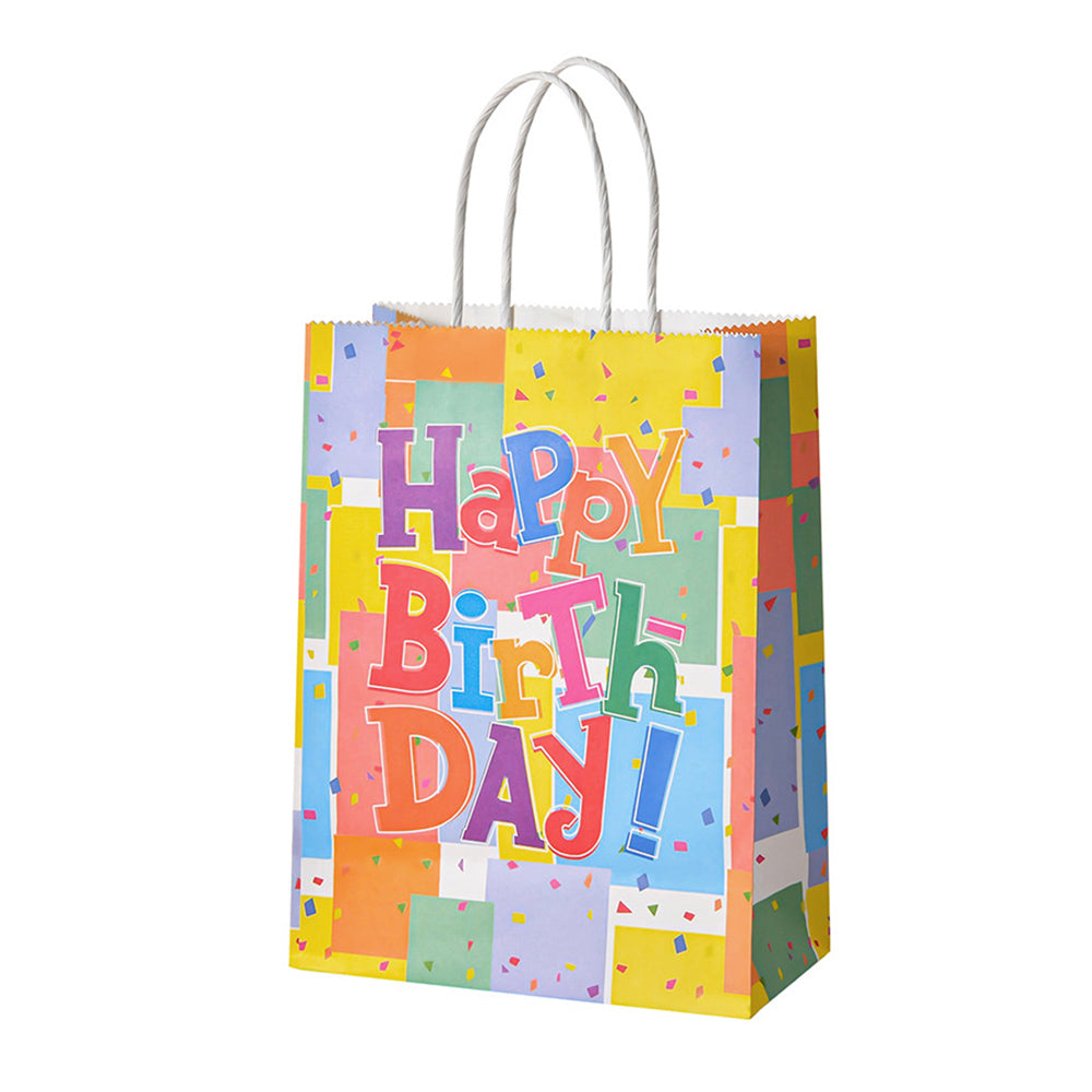 Custom Kraft Paper Gift Bags with Logo- 1000Pack