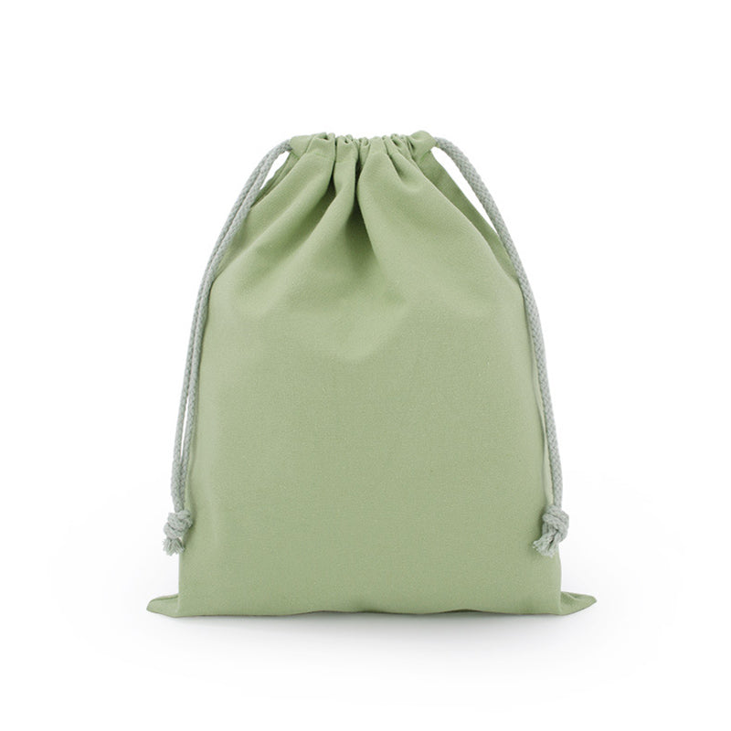 50Pack Cotton Canvas Gift Drawstring Bags Storage Pouch Sack with String
