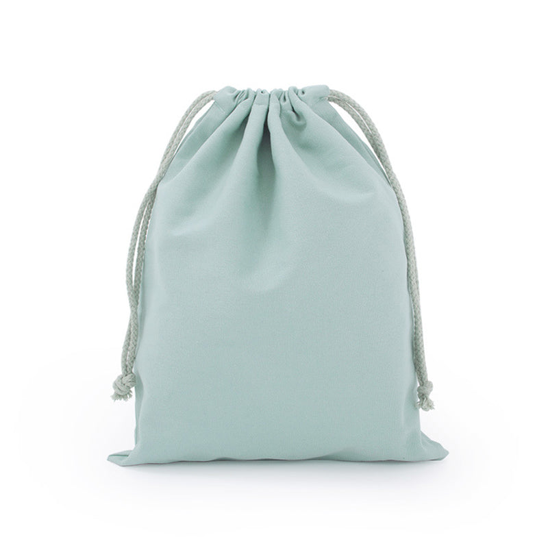 50Pack Cotton Canvas Gift Drawstring Bags Storage Pouch Sack with String