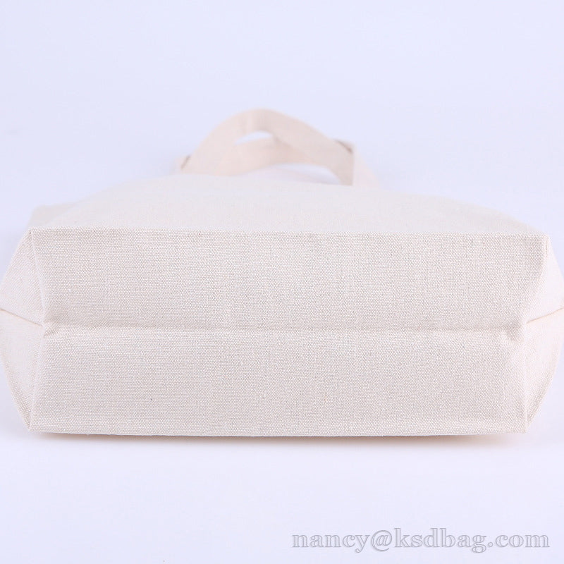 Wholesale 12Oz Natural Black Canvas Tote Bags Handbags for Women 200Pcs