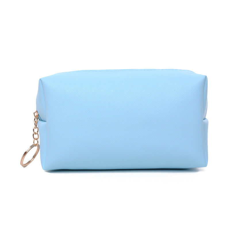 PU Leather Makeup Bag Cosmetic Zipper Pouch with Lining inside 50-Pack