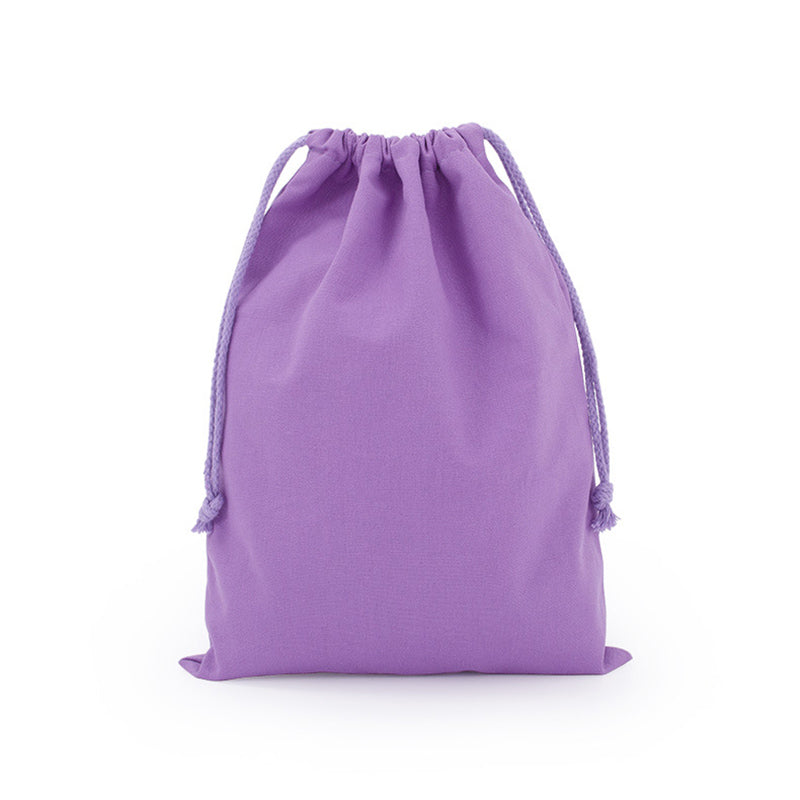 50Pack Cotton Canvas Gift Drawstring Bags Storage Pouch Sack with String
