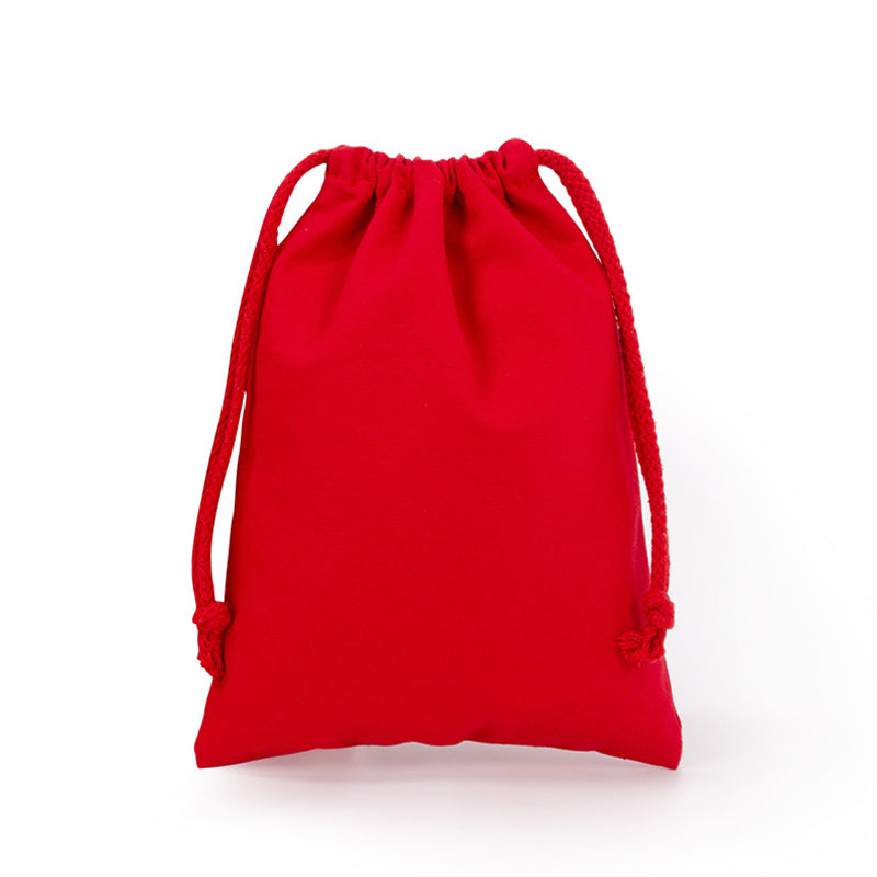 50Pack Cotton Canvas Gift Drawstring Bags Storage Pouch Sack with String