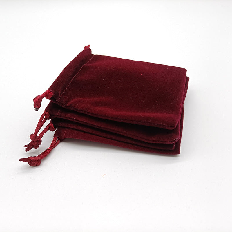 Small Velvet Pouch Jewelry Bags 7x9cm Wholesale 50Pack